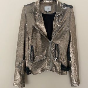 IRO gold sequin jacket